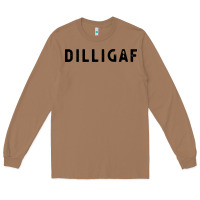 Toasted Coconut dilligaf do i look like  sarcastic humor Long Sleeve Tee - artisFamous