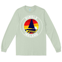 Matcha dingle ireland vintage sailboat 70s retro sunset Long Sleeve Tee - artisFamous