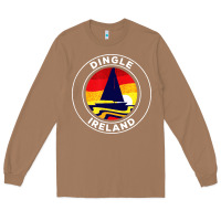 Toasted Coconut dingle ireland vintage sailboat 70s retro sunset Long Sleeve Tee - artisFamous