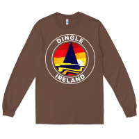 Chestnut dingle ireland vintage sailboat 70s retro sunset Long Sleeve Tee - artisFamous
