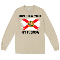 Mushroom don't new york my florida t shirt flag Long Sleeve Tee - artisFamous