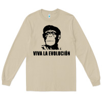 Mushroom viva la evolucion Long Sleeve Tee - artisFamous