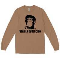 Toasted Coconut viva la evolucion Long Sleeve Tee - artisFamous