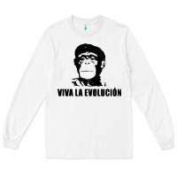White viva la evolucion Long Sleeve Tee - artisFamous