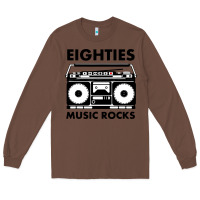 Chestnut eighties music rocks Long Sleeve Tee - artisFamous