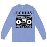 Colony Blue eighties music rocks Long Sleeve Tee - artisFamous