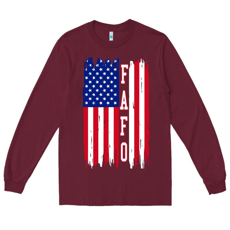Fafo F4ck Around And Find Out Long Sleeve Tee by artisFamous | Teevron