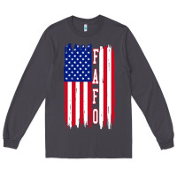 Smoke fafo f4ck around and find out Long Sleeve Tee - artisFamous