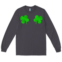 Smoke four leaf clover Long Sleeve Tee - artisFamous