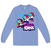 Colony Blue friday night funkin boyfriend Long Sleeve Tee - artisFamous