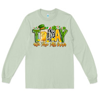 Matcha today we are all irish Long Sleeve Tee - CowhideDigitalArt