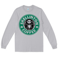 Moon Dust skeleton coffee halloween Long Sleeve Tee - artisFamous