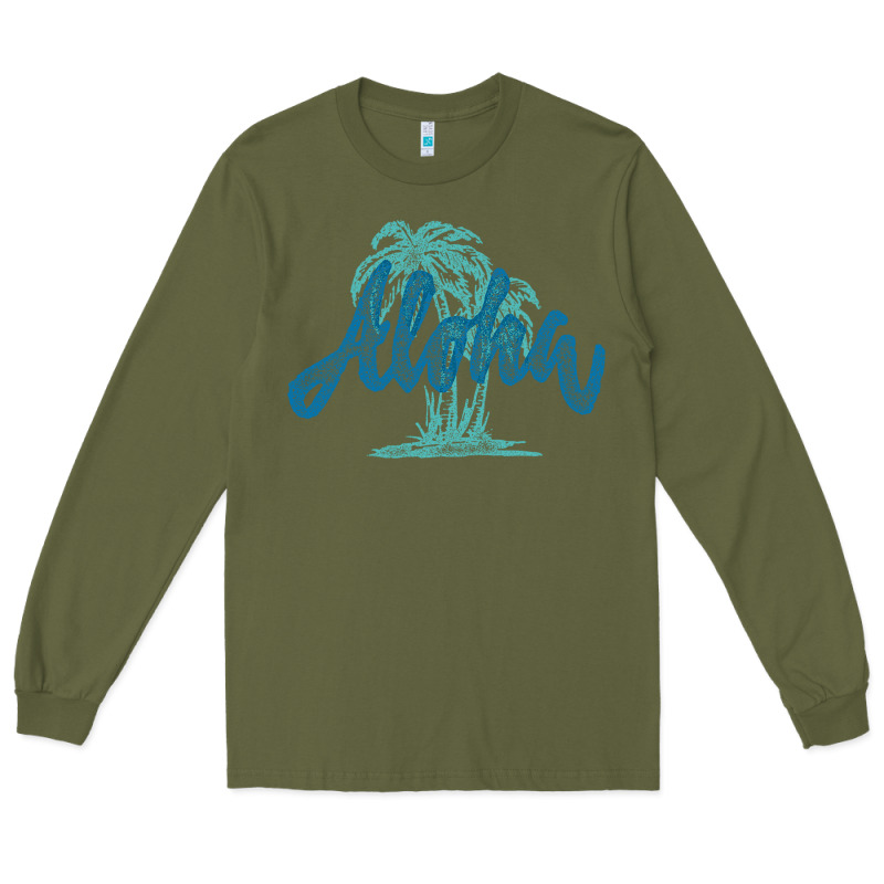 Hawaii Aloha Art Long Sleeve Tee by artisFamous | Teevron