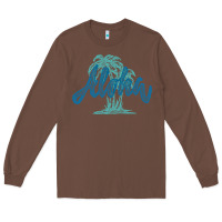 Chestnut hawaii aloha art Long Sleeve Tee - artisFamous