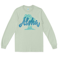 Matcha hawaii aloha art Long Sleeve Tee - artisFamous