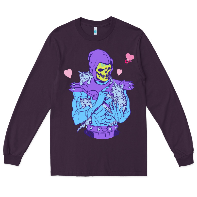 Skeletor's Cat Long Sleeve Tee by artisFamous | Teevron