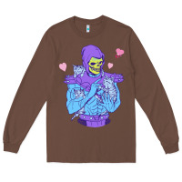 Chestnut skeletor's cat Long Sleeve Tee - artisFamous