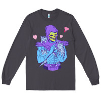 Smoke skeletor's cat Long Sleeve Tee - artisFamous