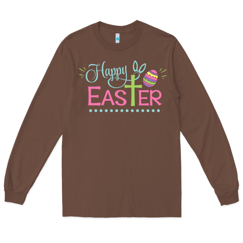 Happy Easter Long Sleeve Tee by artisFamous | Teevron