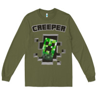 Army Green creeper Long Sleeve Tee - artisFamous