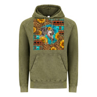 Vintage Olive arabian horse Vintage Hoodie - LillyAllenDesigns