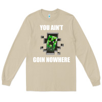 Mushroom creeper meme Long Sleeve Tee - artisFamous