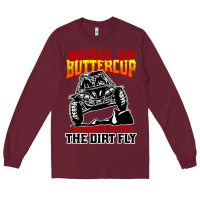 Burgundy funny mudding Long Sleeve Tee - artisFamous