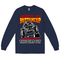 Navy funny mudding Long Sleeve Tee - artisFamous