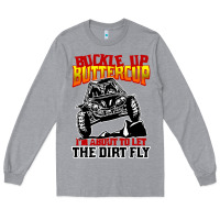 Heather Grey funny mudding Long Sleeve Tee - artisFamous
