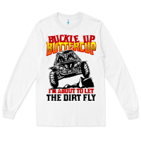 White funny mudding Long Sleeve Tee - artisFamous