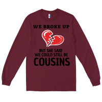 Burgundy funny redneck white trash Long Sleeve Tee - artisFamous