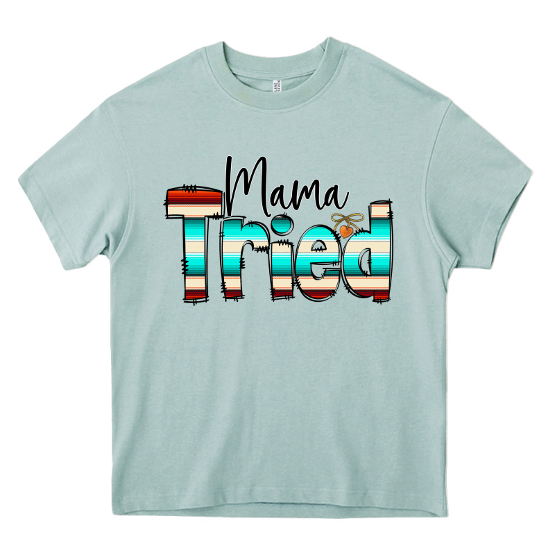 Mama Tried Heavy Core Tee by CowCowDesign | Teevron