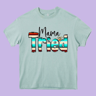 Mama Tried Heavy Core Tee Designed By Cowcowdesign