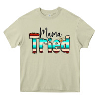 Mossy Mama Tried Heavy Core Tee - CowCowDesign
