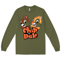 Army Green chip n dale Long Sleeve Tee - artisFamous