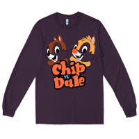 Plum chip n dale Long Sleeve Tee - artisFamous