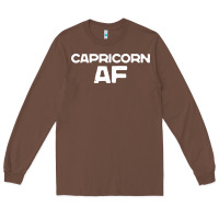 Chestnut capricorn af zodiac sign Long Sleeve Tee - artisFamous