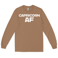 Toasted Coconut capricorn af zodiac sign Long Sleeve Tee - artisFamous
