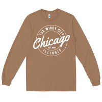Toasted Coconut chicago Long Sleeve Tee - artisFamous