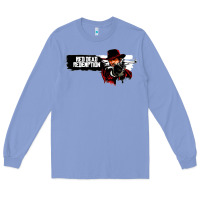 Colony Blue red dead redemption Long Sleeve Tee - artisFamous