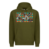 Army Green western autism  cup Premium Hoodie - Artiststas