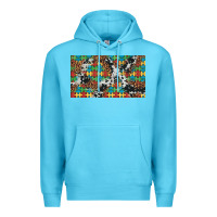 Ocean Blue western autism  cup Premium Hoodie - Artiststas