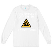 White posiwid dark mode Long Sleeve Tee - artisFamous