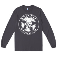 Smoke guy fieri knuckle sandwich Long Sleeve Tee - artisFamous
