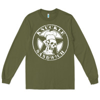 Army Green guy fieri knuckle sandwich Long Sleeve Tee - artisFamous