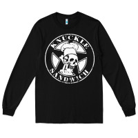 Black guy fieri knuckle sandwich Long Sleeve Tee - artisFamous