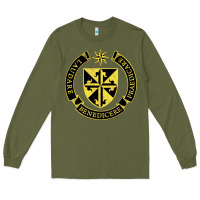 Army Green Roman Catholic Long Sleeve Tee - artisFamous