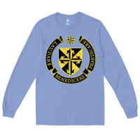 Colony Blue Roman Catholic Long Sleeve Tee - artisFamous