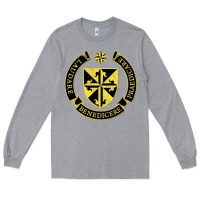 Heather Grey Roman Catholic Long Sleeve Tee - artisFamous