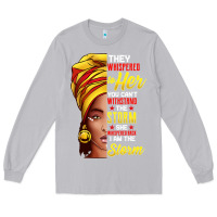 Moon Dust black history month shirt african woman afro i am the storm t shirt Long Sleeve Tee - artisFamous